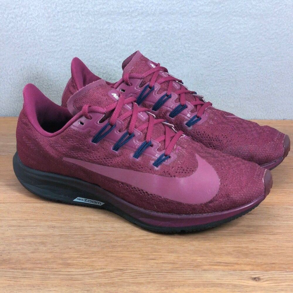 Nike Air Zoom Pegasus 36 Pink Running Shoes BQ7977-991 Womens Size 8